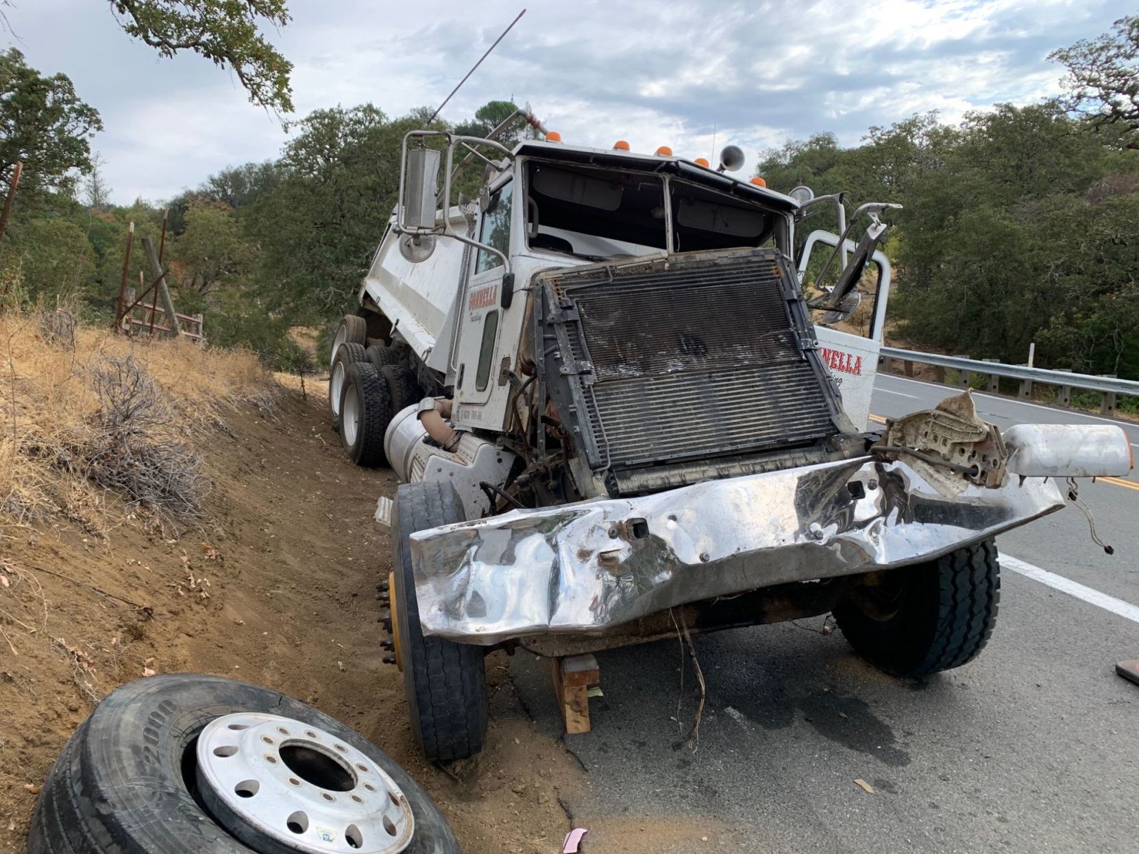 Truck accident